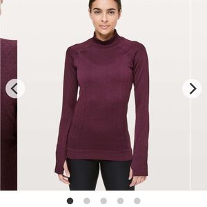 Lululemon Rest less mock neck